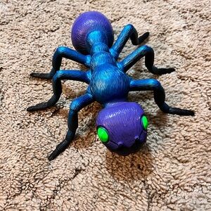 Vibrant Blue and Purple Ant Toy for Kids